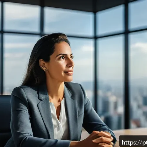 Home 33 질의응답 세션의 사전 준비 체크리스트 - A confident professional woman in her 30s speaking at a modern conference room in São Paulo, Brazil,...